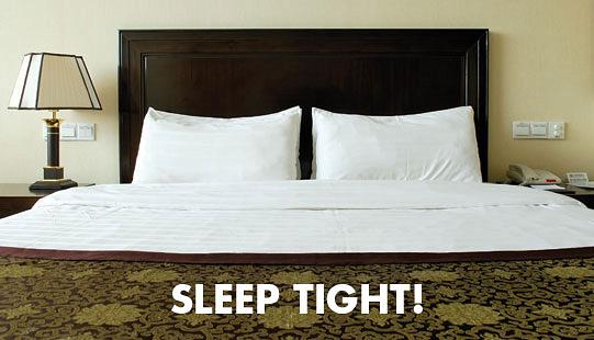 Sleep tight!