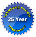 25 year warranty